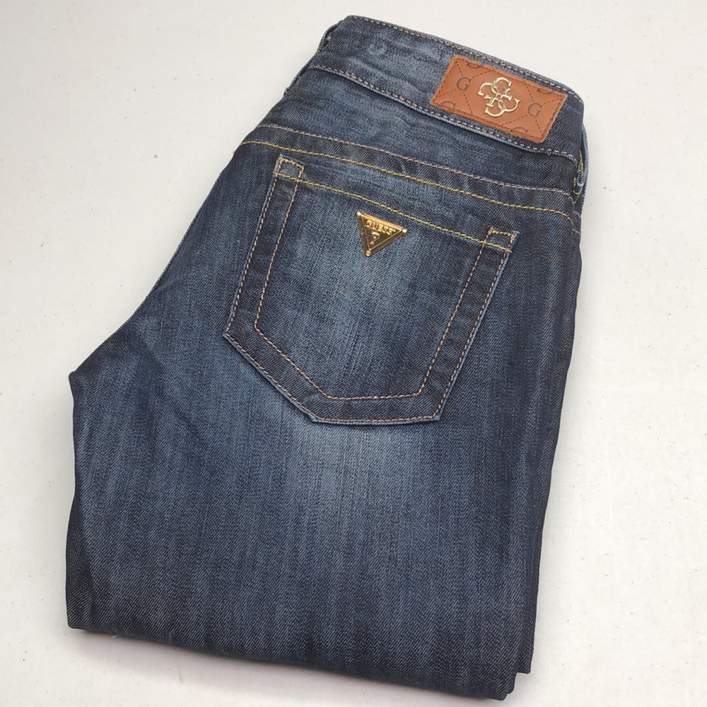 Guess Women's Skinny Jeans - Dark Blue